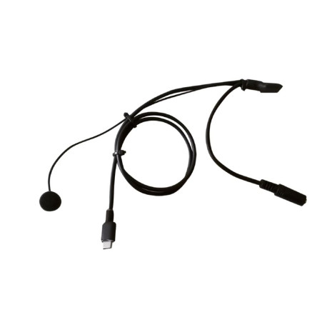 Headsets ZeroNoise FULL FACE USB-C CONNECTOR FOR PIT-LINK TRAINER with 3.5mm stereo connector for earplugs | races-shop.com
