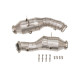 Down pipes and dump pipes Downpipe for Mercedes Benz C400 3.0 V6 2014+ | races-shop.com