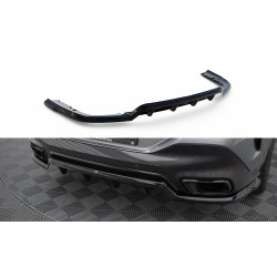 CENTRAL REAR SPLITTER (WITH VERTICAL BARS) V1 BMW X6 M-PACK G06 FACELIFT