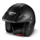 Open face helmets ECE open-face race helmet Sparco J-PRO, black | races-shop.com