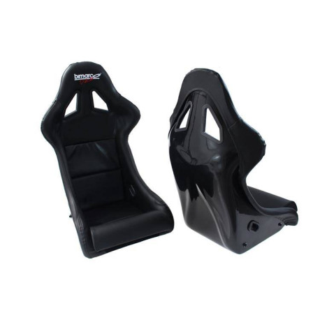 Sport seats with FIA approval Racing Seat Bimarco Dakar PVC Black FIA | races-shop.com