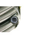 Hoses for oil Fuel hose PTFE corrugated and steel braided AN8 (11mm) - 0,1m | races-shop.com