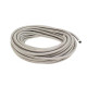 Hoses for oil Fuel hose PTFE corrugated and steel braided AN8 (11mm) - 0,1m | races-shop.com