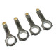 Engine parts TURBOWORKS forged connecting rods for Nissan CA18DET 180SX 200SX Silvia S12 S13 | races-shop.com