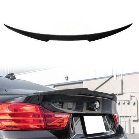 Body kit and visual accessories RACES rear spoiler for BMW 4 F32 Coupe 2013-2020, carbon | races-shop.com