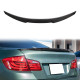 Body kit and visual accessories RACES rear spoiler for BMW 5 F18 F10 2010-2016, carbon | races-shop.com