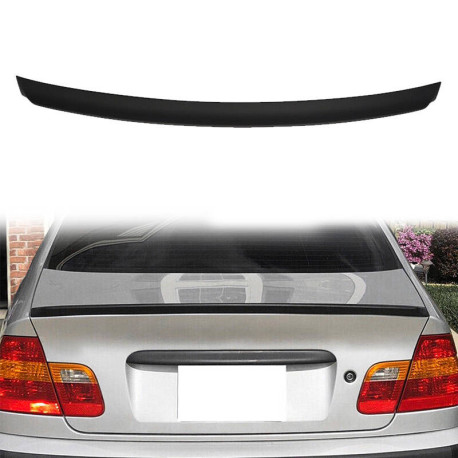 Body kit and visual accessories RACES rear spoiler for BMW E46 Sedan, carbon | races-shop.com