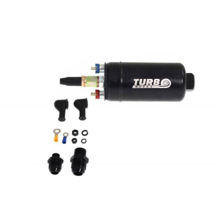 Universal fuel pump TurboWorks Fuel Pump 044 380LHP E85 + inlets | races-shop.com