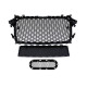 Body kit and visual accessories Grill Audi A4 B8 RS-Style Bright Black 12-15 PDC | races-shop.com