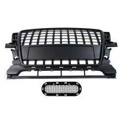 RACES grille for Audi Q5 8R 09-12 (for parking sensors), black