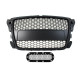 Body kit and visual accessories Grill Audi A3 8P RS-Style Gloss Black 07-12 | races-shop.com