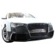 Body kit and visual accessories Front bumper + Grill Black Audi A5 8T 13-16 RS5 Style | races-shop.com
