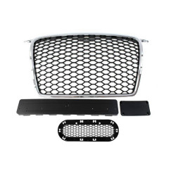 RACES grille for Audi A3 8P RS-Style 05-09, chrome-black
