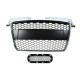 Body kit and visual accessories Grill Audi TT 8J RS-Style Chrome-Black 06-14 | races-shop.com