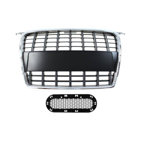 Body kit and visual accessories Grill Audi A3 8P S8-Style Chrome-Black 05-09 | races-shop.com