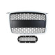 Body kit and visual accessories Grill Audi A3 8P RS-Style Silver-Black 05-08 | races-shop.com