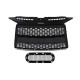 Body kit and visual accessories Grill Audi A3 8P RS-Style Silver-Black 05-08 | races-shop.com