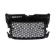 Body kit and visual accessories Grill Audi A3 8P RS-Style Bright Black PDC 09-12 | races-shop.com