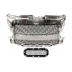 Body kit and visual accessories Grill Audi A3 8P RS-Style Chrome-Black 07-12 | races-shop.com
