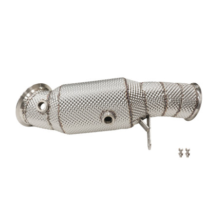 Down pipes and dump pipes Downpipe for BMW F33 435i(x): 2013+ | races-shop.com