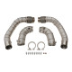 Down pipes and dump pipes Downpipe for BMW X5M F95 (20+) | races-shop.com