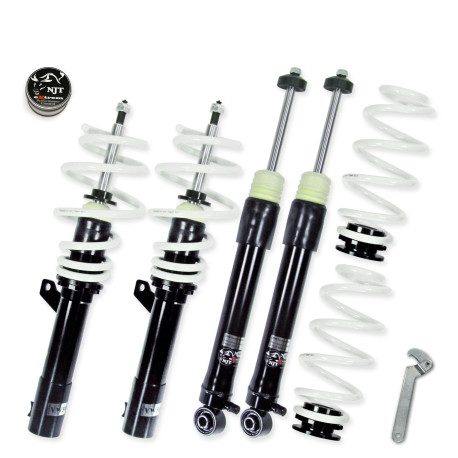 Height adjustable suspension - Coilovers NJT eXtrem Coilover Kit suitable for Seat Leon 1P | races-shop.com