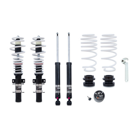Polo NJT eXtrem Coilover Kit suitable for VW Polo 9N, 9N2, 9N3 | races-shop.com