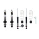 Height adjustable suspension - Coilovers NJT eXtrem Coilover Kit suitable for Audi A1 8X | races-shop.com