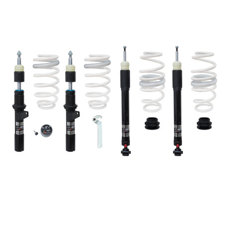 Height adjustable suspension - Coilovers NJT eXtrem Coilover 75Kit suitable for Seat Leon and Leon ST (5F) | races-shop.com