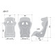 Sport seats with FIA approval Sport seat Sparco ADV-XT with FIA | races-shop.com