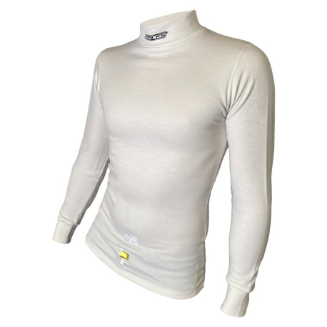 Underwear Races Motorsport long sleeve TOP with FIA homologation - white | races-shop.com