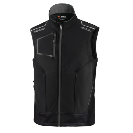 Hoodies and jackets SPARCO ILLINOIS TECH LIGHT VEST - black | races-shop.com