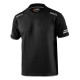T-shirts SPARCO Teamwork t-shirt for men - black | races-shop.com