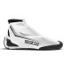 Shoes Karting Shoes SPARCO Slalom FIA 8877-2022 white/black | races-shop.com