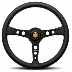 3 spoke steering wheel MOMO PROTOTIPO, 320mm, leather, flat, black