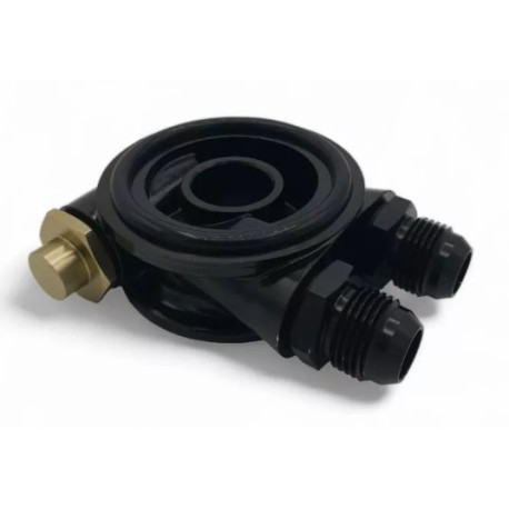 Oil filter adapters OBP oil sandwich plate with thermostat | races-shop.com