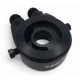 Oil filter adapters OBP oil sandwich plate with 2 ports | races-shop.com