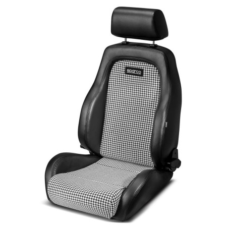 Sport seats without FIA approval - adjustable Sport seat Sparco GT black/white | races-shop.com