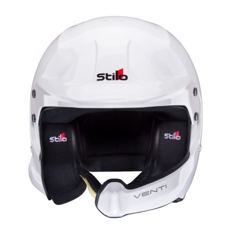Open face helmets Stilo WRC VENTI FIA, HANS, white | races-shop.com