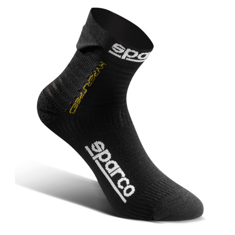 SIM Racing Sparco HYPERSPEED socks black/yellow | races-shop.com
