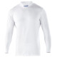 SIM Racing SPARCO B-ROOKIE long kart t-shirt for man - white | races-shop.com