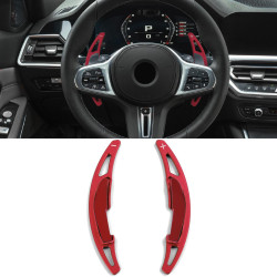 Aluminium paddle shifters for BMW M2 F87 M3 F80 M4 F82 F83, red