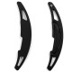 Paddle shifters Aluminium paddle shifters for BMW M5 F90 M6 F06 F12 F13, black | races-shop.com