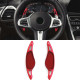 Paddle shifters Aluminium paddle shifters for BMW 3er G20 4er G22 5er G30 6er G32, red | races-shop.com