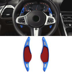 Aluminium paddle shifters for BMW M2 F87 M3 F80 M5 F90 M8 F91 F92, blue