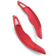 Paddle shifters Aluminium paddle shifters for Mini Clubman F54 Countryman F60, red | races-shop.com