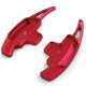 Paddle shifters Aluminium paddle shifters for Mercedes CLA C117 C118 CLS C218 C257, red | races-shop.com