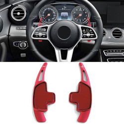 Aluminium paddle shifters for Mercedes Vito V-Klasse W447 S-Klasse W222, red