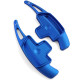 Paddle shifters Aluminium paddle shifters for Mercedes GLE W166 C292 C167 GLS X166, blue | races-shop.com