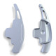 Paddle shifters Aluminium paddle shifters for Mercedes Vito V-Klasse W447 S W222, silver | races-shop.com